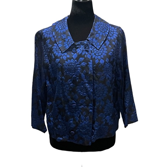 Vintage Brocade Cropped Jacket - Picture 4 of 5